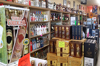 liquor in our store